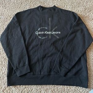 Calvin Klein Jeans Black Crewneck Sweater